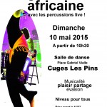 Stage de danse africaine 2015 Cuges Les Pins